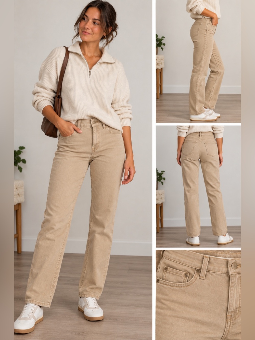 Terra & Sky Light Tan Women's Denim Size 18W